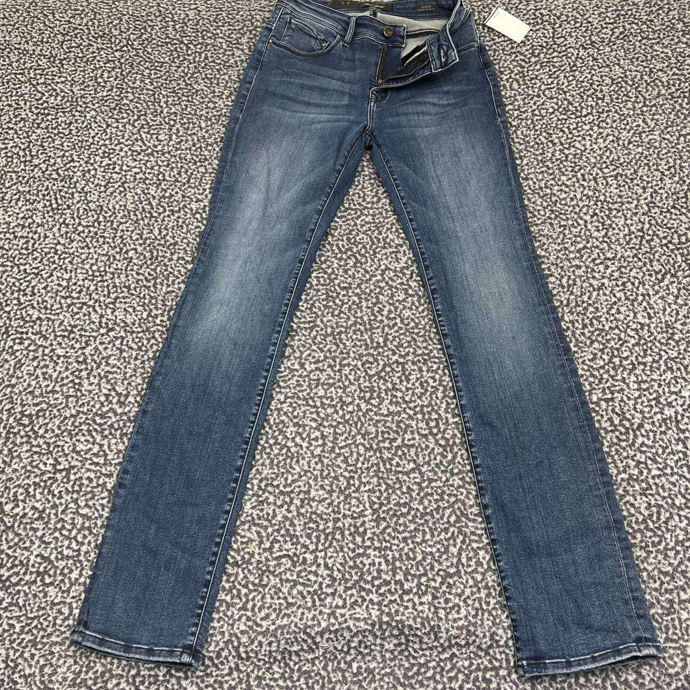 Mavi Gold Kendra Jeans Women 27x32 Blue Faded High Rise Straight Denim Pants New